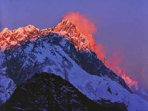 
Everest, Nuptse, Lhotse Sunset From Gokyo Ri - Nepal: Kathmandu Valley, Chitwan, Annapurna, Mustang, Everest (Lonely Planet Pictorial) book
